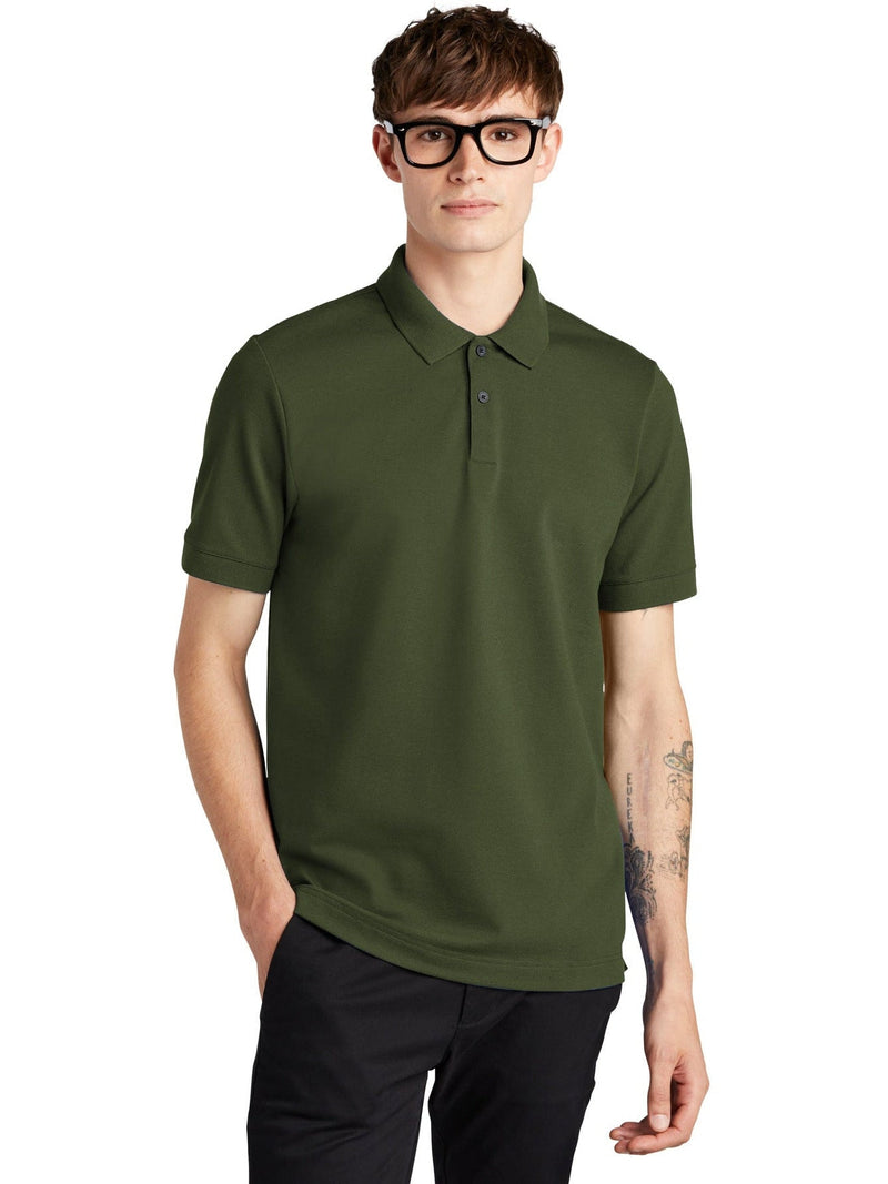 no-logo MERCER+METTLE Stretch Heavyweight Pique Polo-Regular-Mercer Mettle-Thread Logic