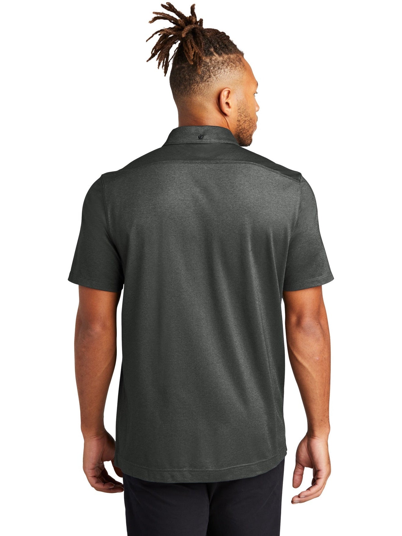 no-logo MERCER+METTLE Stretch Pique Full-Button Polo-Regular-Mercer Mettle-Thread Logic