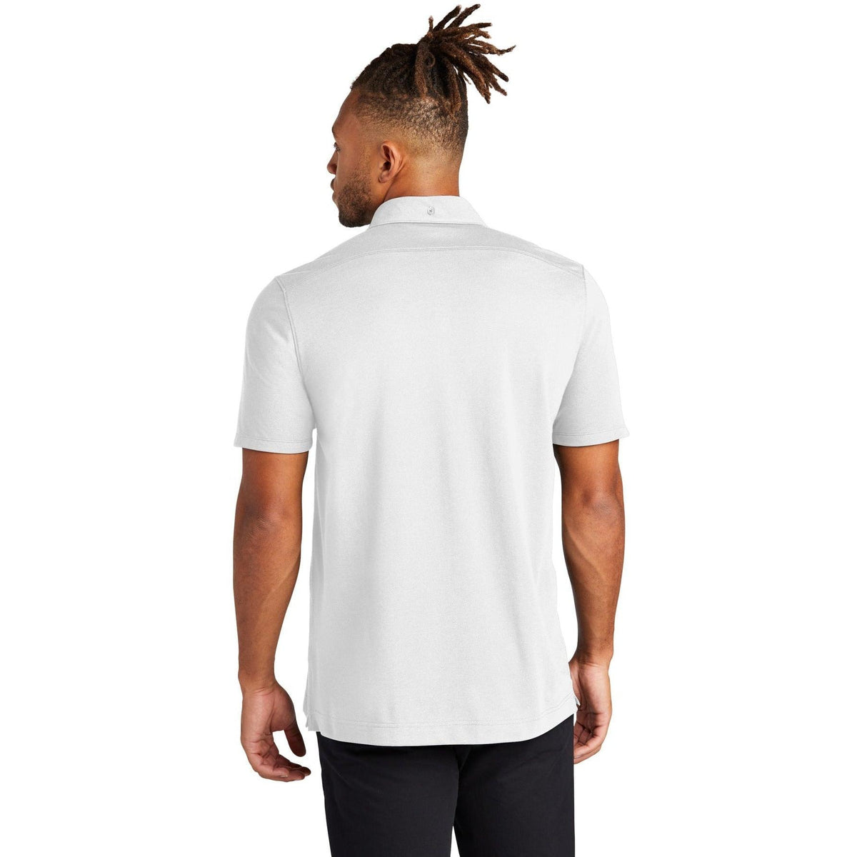 no-logo MERCER+METTLE Stretch Pique Full-Button Polo-Regular-Mercer Mettle-Thread Logic