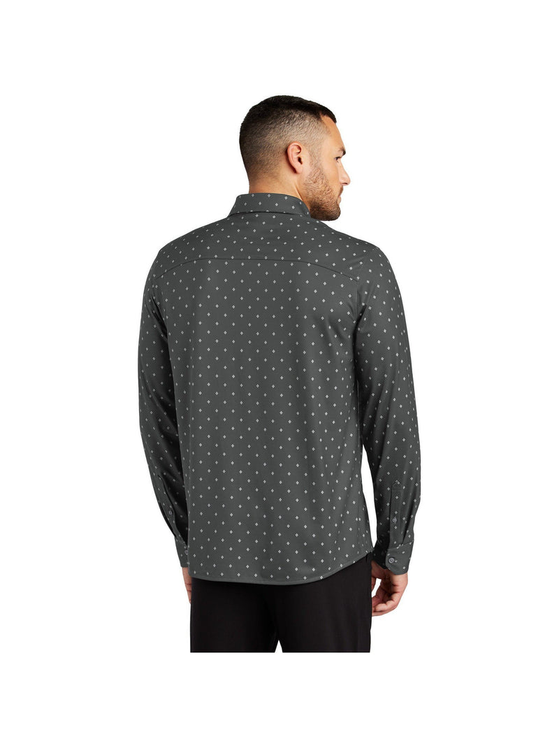 no-logo Mercer+Mettle Stretch Jersey Long Sleeve Shirt-Mercer Mettle-Thread Logic