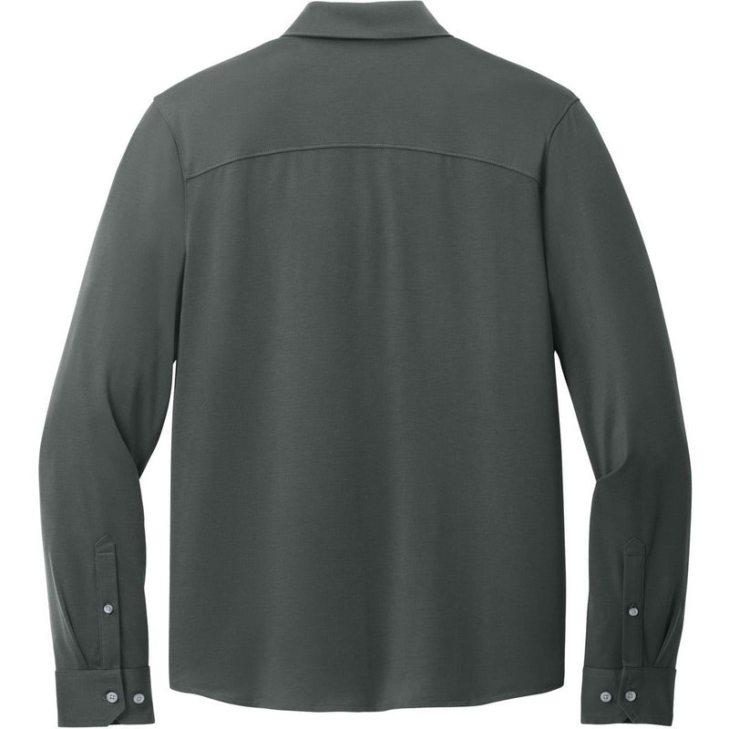 no-logo Mercer+Mettle Stretch Jersey Long Sleeve Shirt-Mercer Mettle-Thread Logic