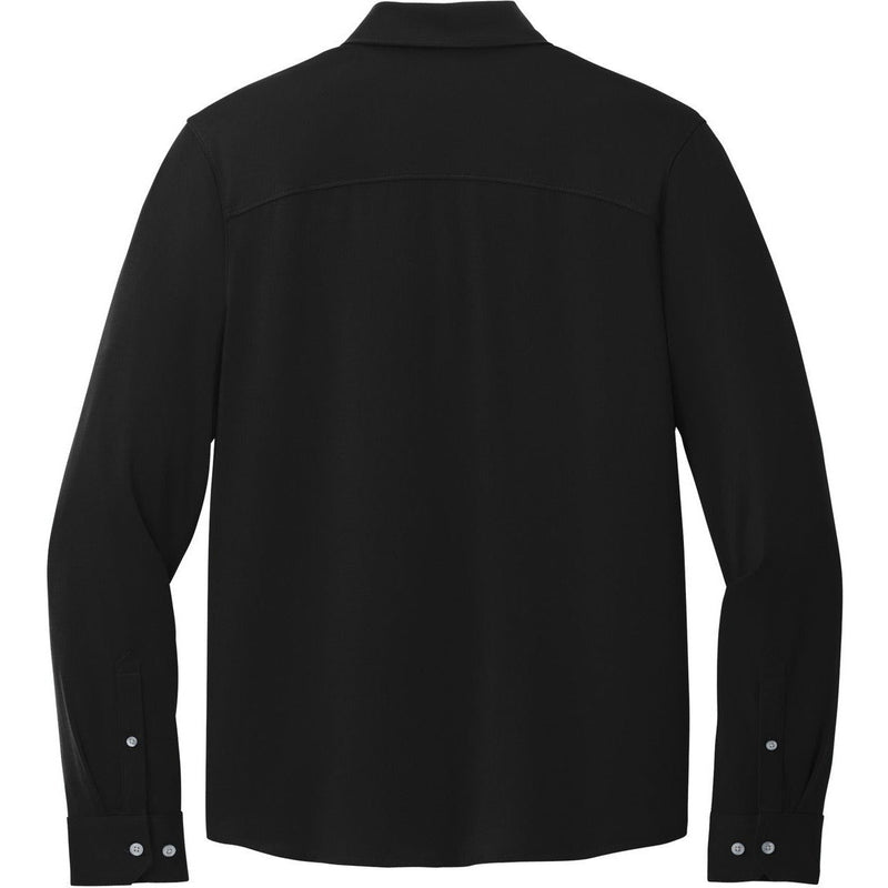 no-logo Mercer+Mettle Stretch Jersey Long Sleeve Shirt-Mercer Mettle-Thread Logic