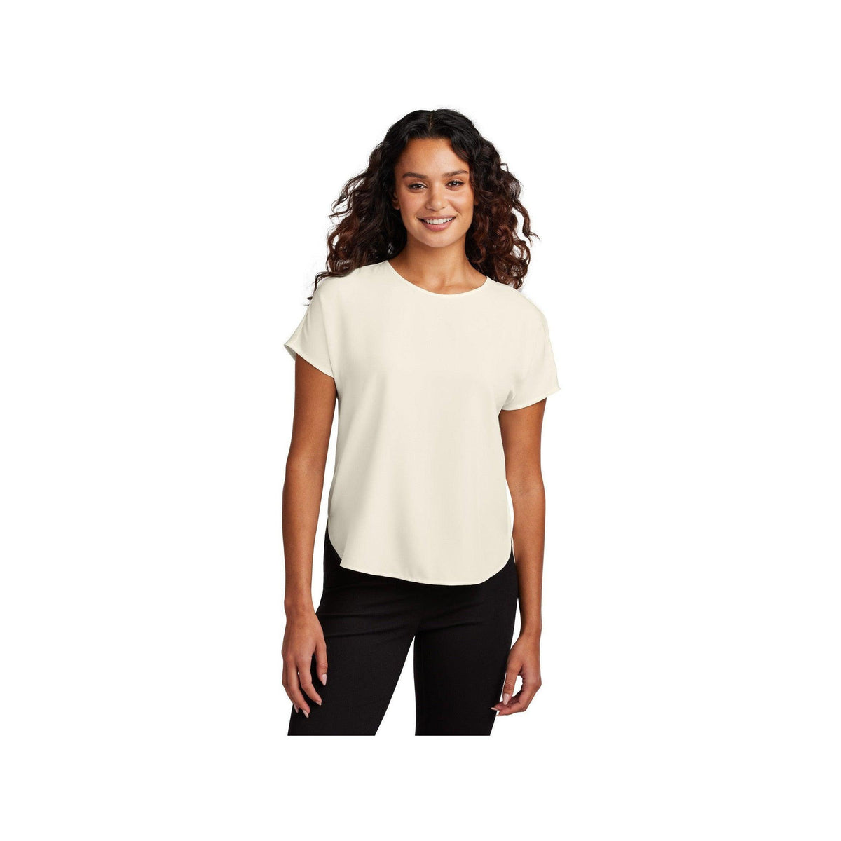 no-logo Mercer+Mettle Ladies Stretch Crepe Crew-Mercer Mettle-Thread Logic