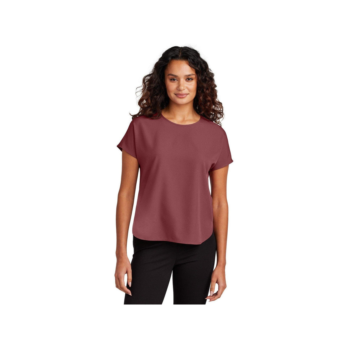 no-logo Mercer+Mettle Ladies Stretch Crepe Crew-Mercer Mettle-Thread Logic