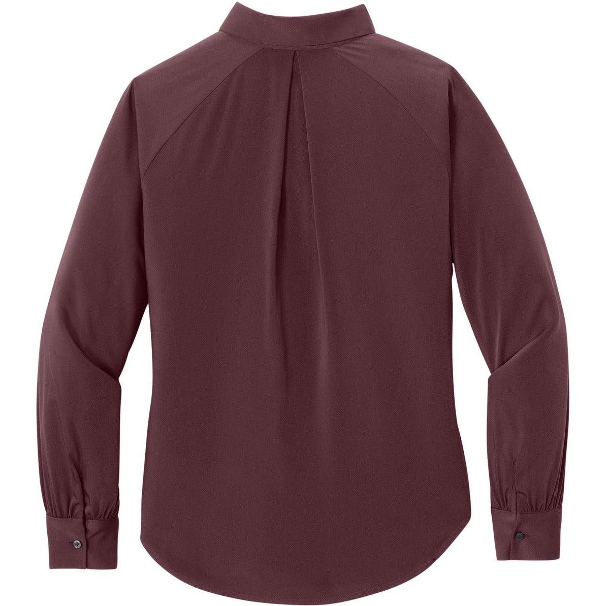 no-logo Mercer+Mettle Women's Long Sleeve Buttery Soft Blouse