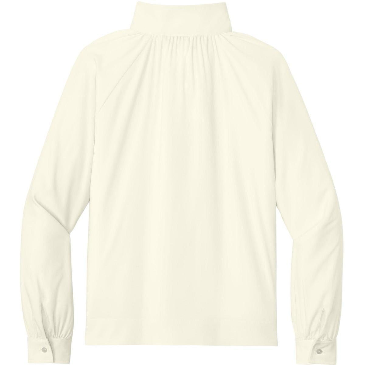 no-logo Mercer+Mettle Women's Long Sleeve Buttery Soft Popover Blouse