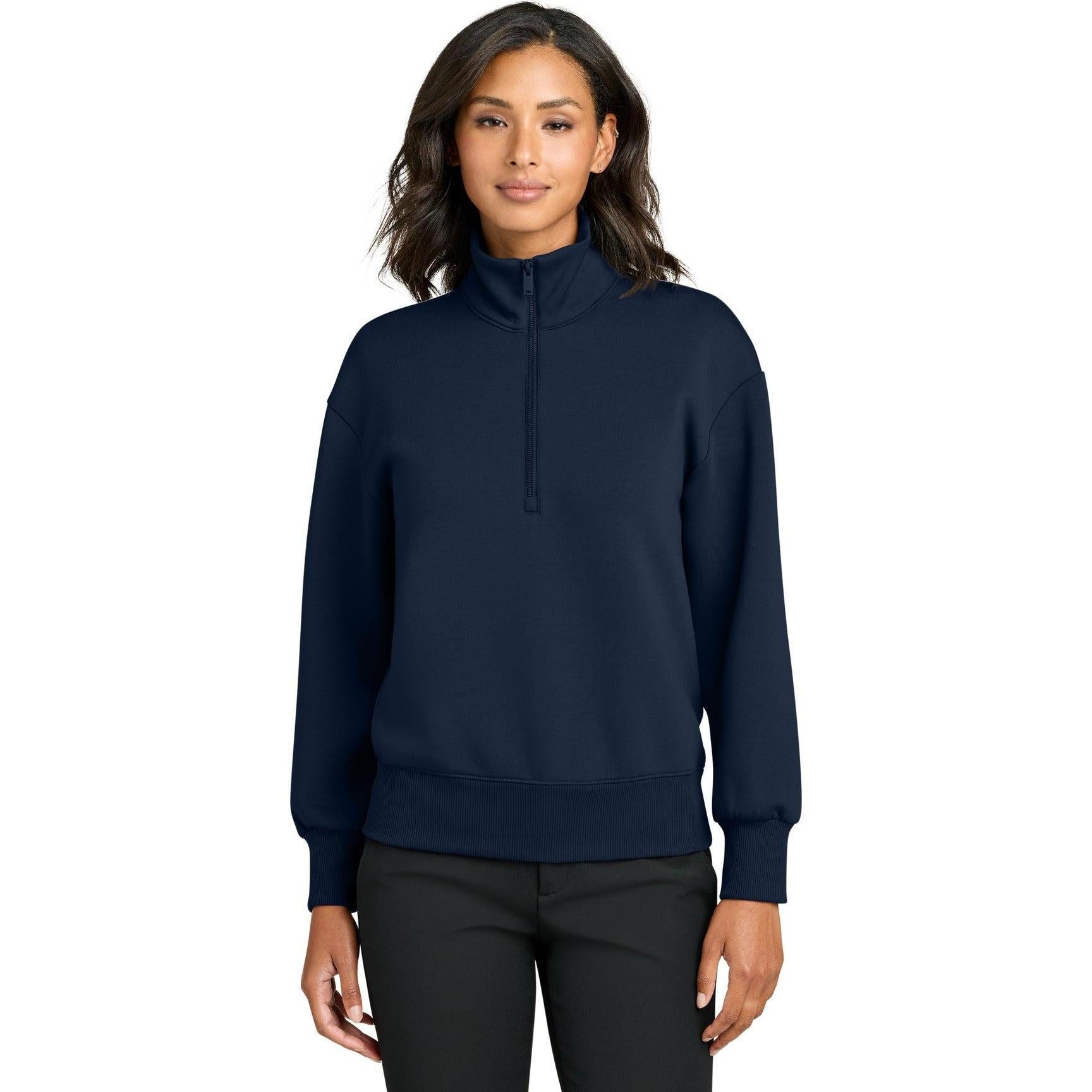 Mercer+Mettle Ladies Soft Spacer 1/4-Zip MM3101