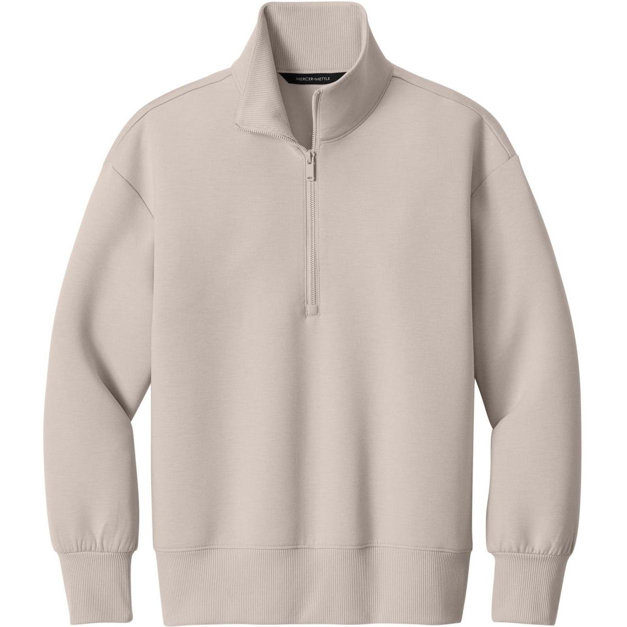 Mercer+Mettle Ladies Soft Spacer 1/4-Zip MM3101