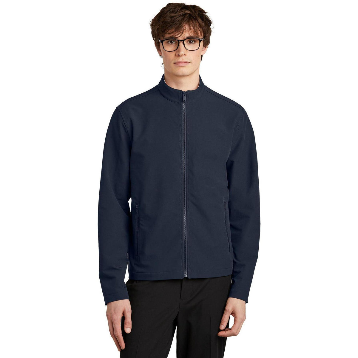 no-logo Mercer+Mettle Stretch Soft Shell Jacket-Mercer+Mettle-Thread Logic