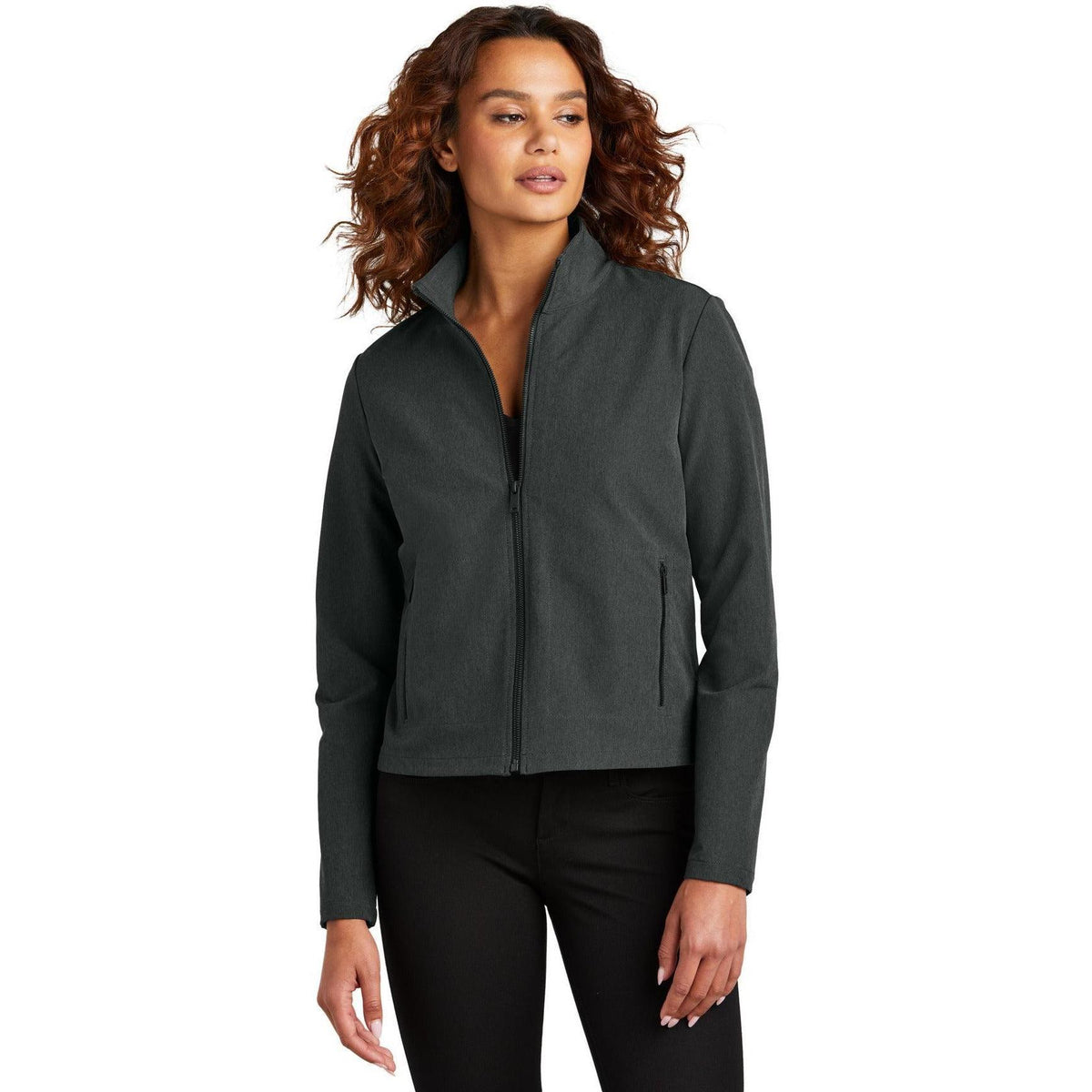no-logo Mercer+Mettle Women's Stretch Soft Shell Jacket-Mercer+Mettle-Thread Logic