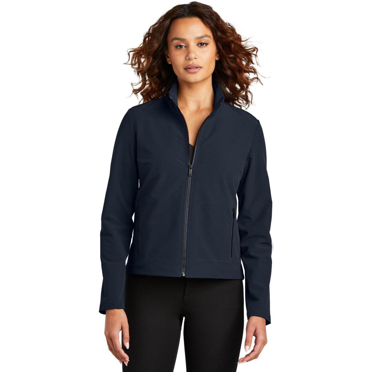 no-logo Mercer+Mettle Women's Stretch Soft Shell Jacket-Mercer+Mettle-Thread Logic