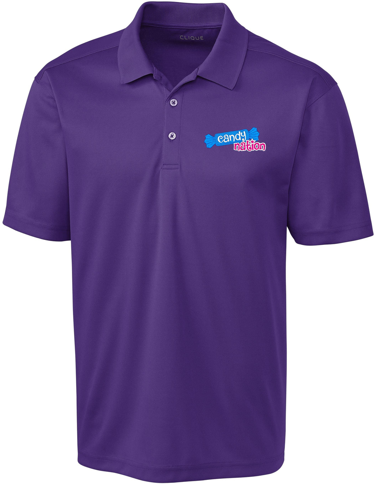 Clique Spin Pique Polo with Embroidery MQK00075 Thread Logic