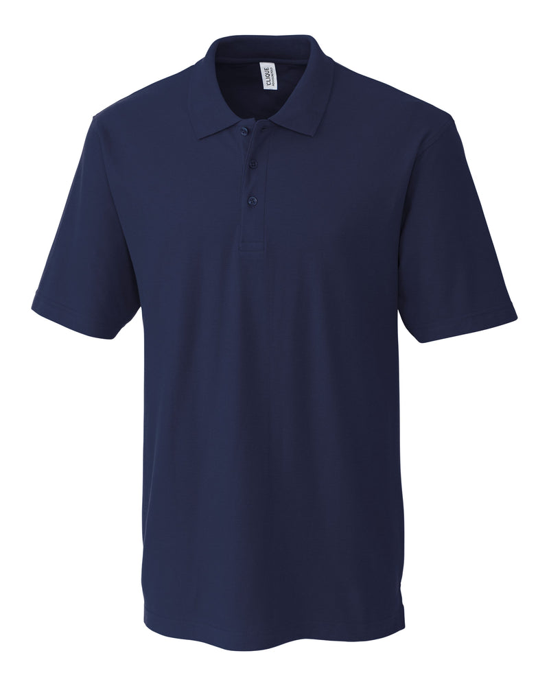 Clique Addison All Cotton Pique Short Sleeve Polo