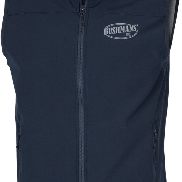 トップス chieko+ round back zip vest Clique Tempo Stretch Full Zip Womens Softshell Vest - Cutter