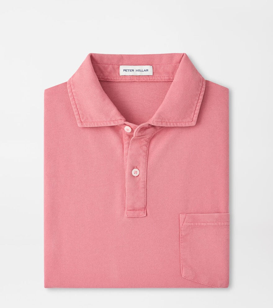no-logo Peter Millar Everyday Piqué Polo-Peter Millar-Venetian Pink-S-Thread Logic