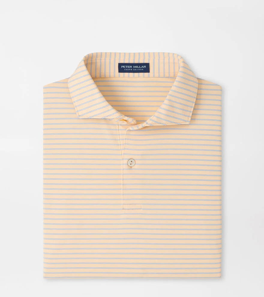 no-logo Peter Millar Keynote Performance Jersey Polo-Peter Millar-Light Orange Sorbet-S-Thread Logic