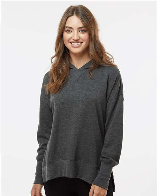 no-logo MV Sport Ladies French Terry Hooded Sweatshirt-Apparel-MV Sport-Thread Logic