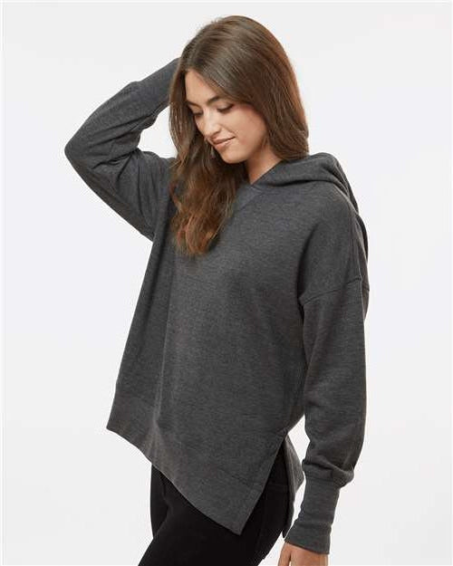 no-logo MV Sport Ladies French Terry Hooded Sweatshirt-Apparel-MV Sport-Thread Logic