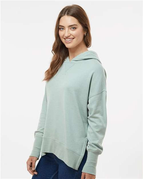 no-logo MV Sport Ladies French Terry Hooded Sweatshirt-Apparel-MV Sport-Thread Logic