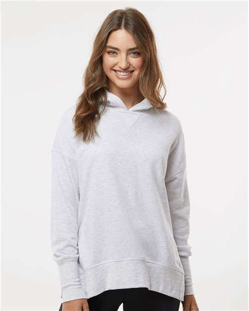 no-logo MV Sport Ladies French Terry Hooded Sweatshirt-Apparel-MV Sport-Thread Logic