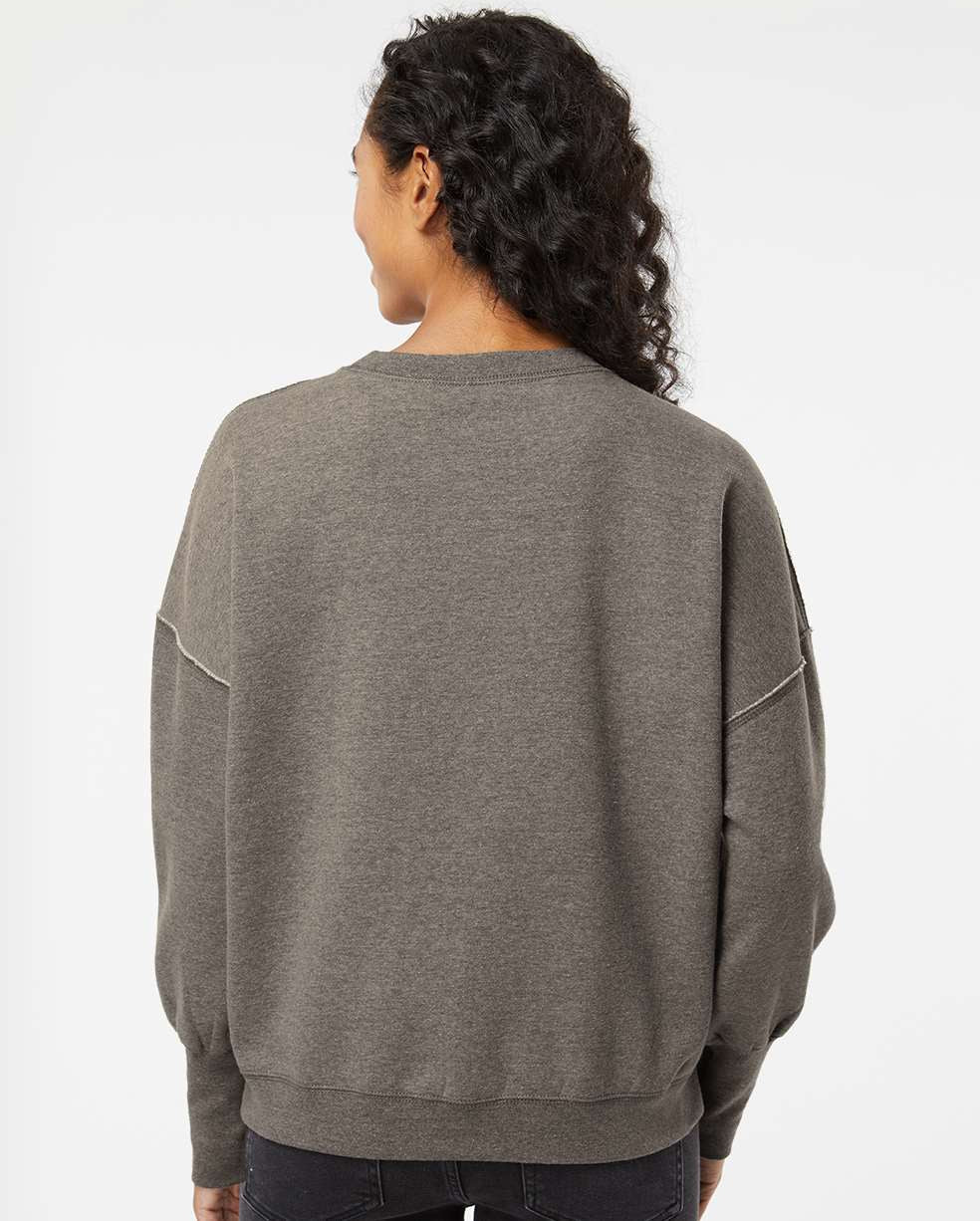 no-logo MV Sport Ladies Sueded Fleece Crewneck Sweatshirt-Fleece-MV Sport-Thread Logic