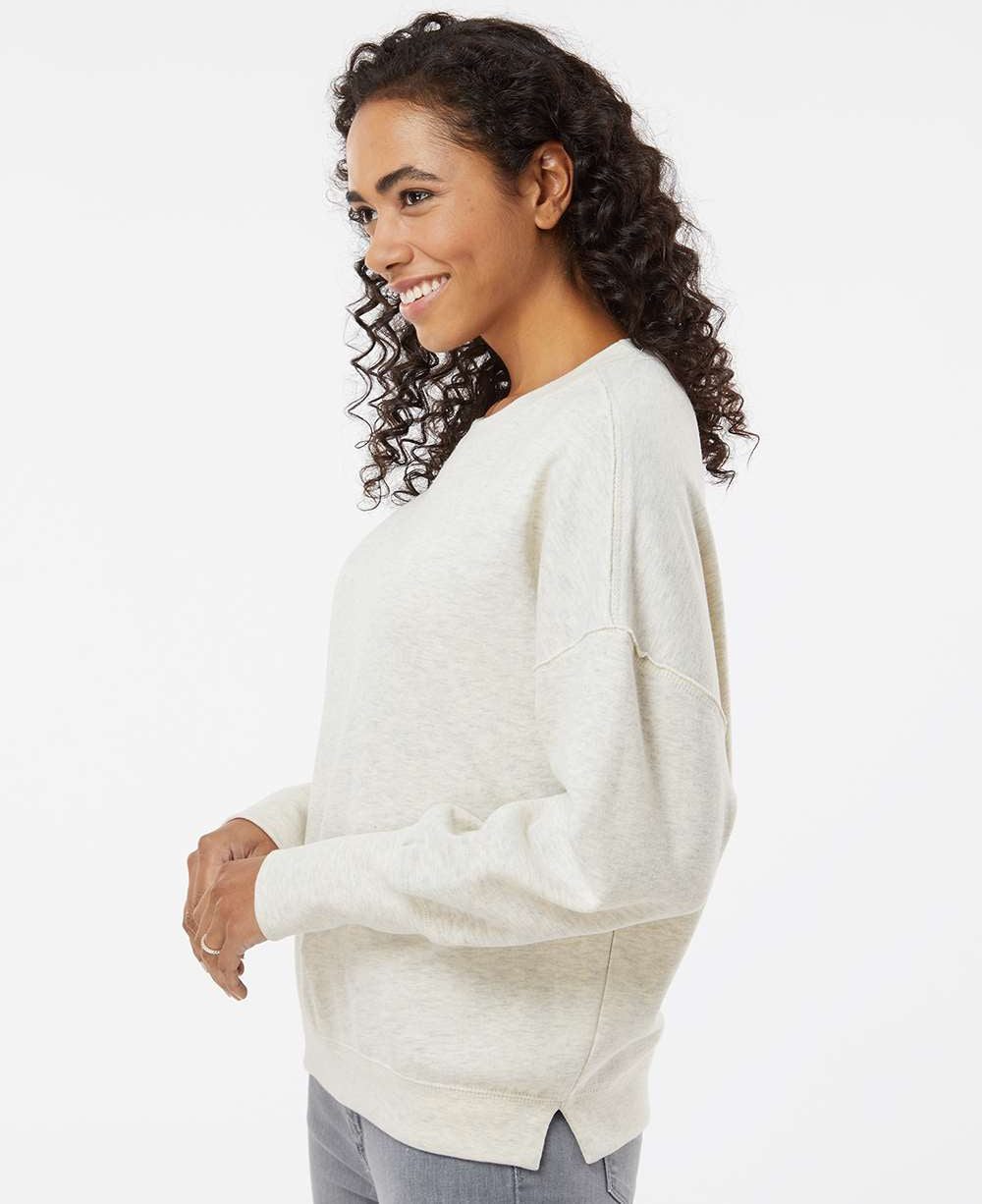 no-logo MV Sport Ladies Sueded Fleece Crewneck Sweatshirt-Fleece-MV Sport-Thread Logic