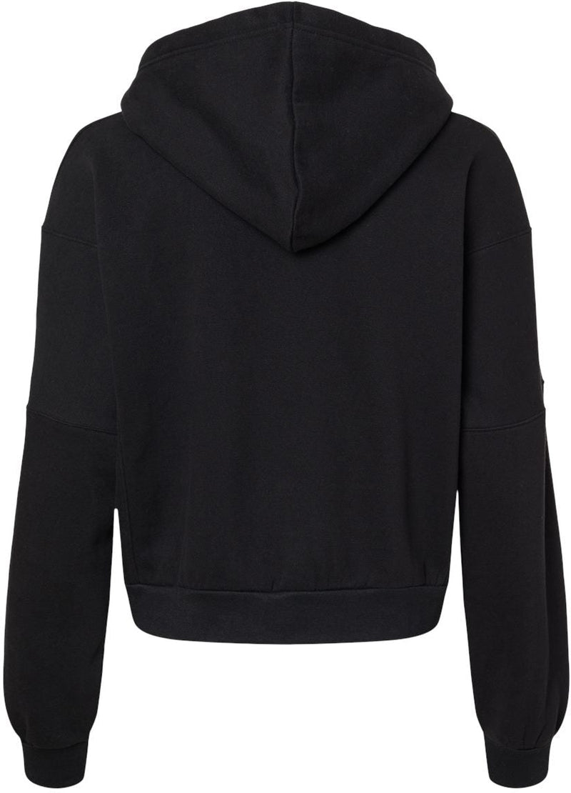 no-logo MV Sport Ladies Sueded Fleece Cropped Hooded Sweatshirt-Fleece-MV Sport-Thread Logic