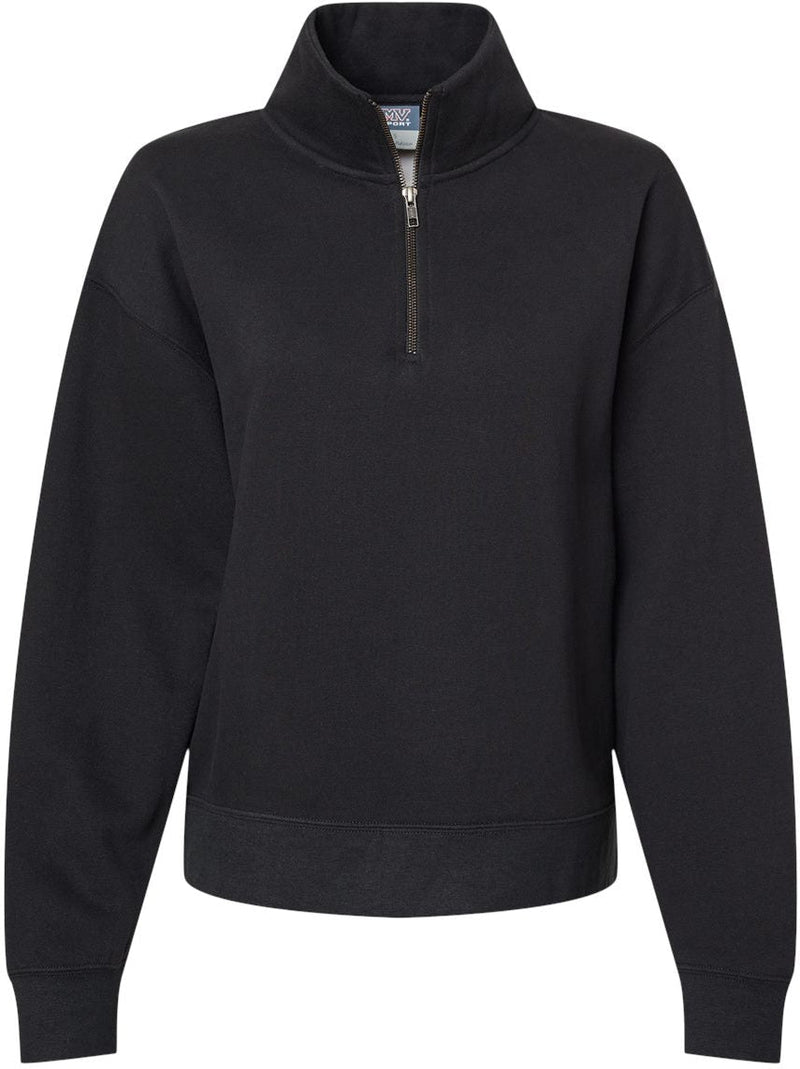 MV Sport Ladies Sueded Fleece Quarter-Zip Sweatshirt