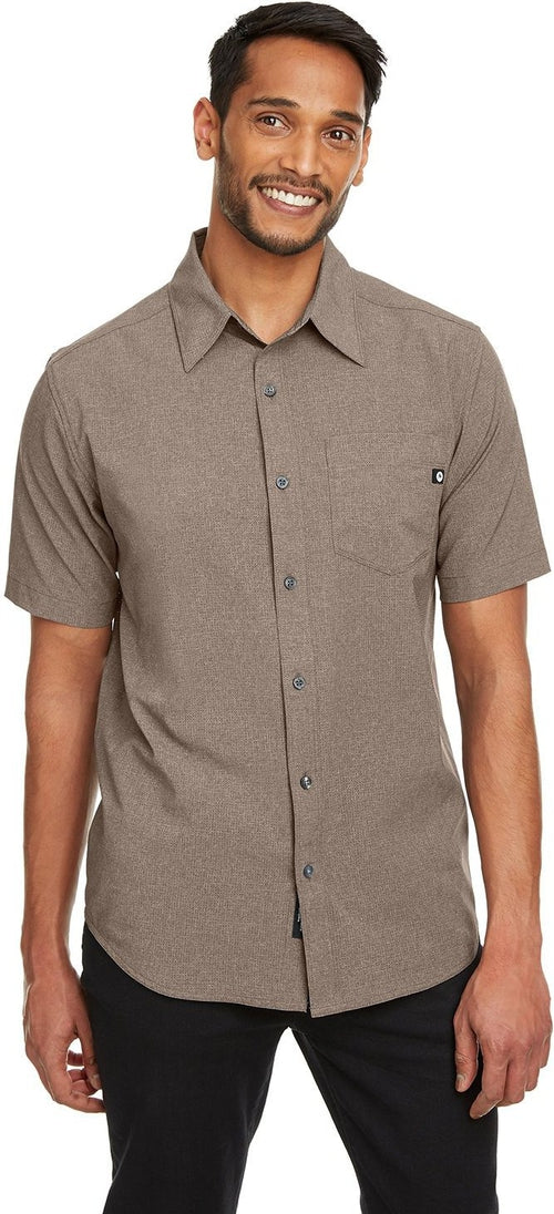 no-logo Marmot Aerobora Woven Short-Sleeve Shirt-Men's Dress Shirts-Marmot-Thread Logic