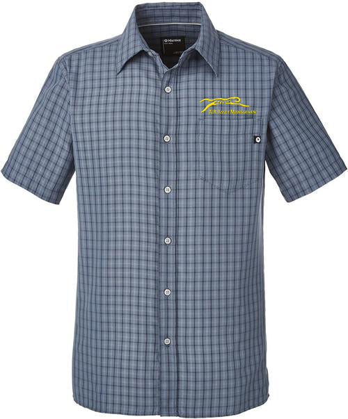 no-logo Marmot Elridge Woven Short-Sleeve Shirt-Men's Dress Shirts-Marmot-Thread Logic