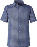  Marmot Elridge Woven Short-Sleeve Shirt-Men's Dress Shirts-Marmot-Artic Navy-S-Thread Logic