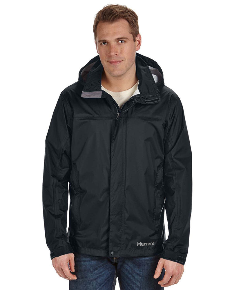  Marmot Precipitation Eco Jacket-Men's Jackets-Marmot-Black-S-Thread Logic