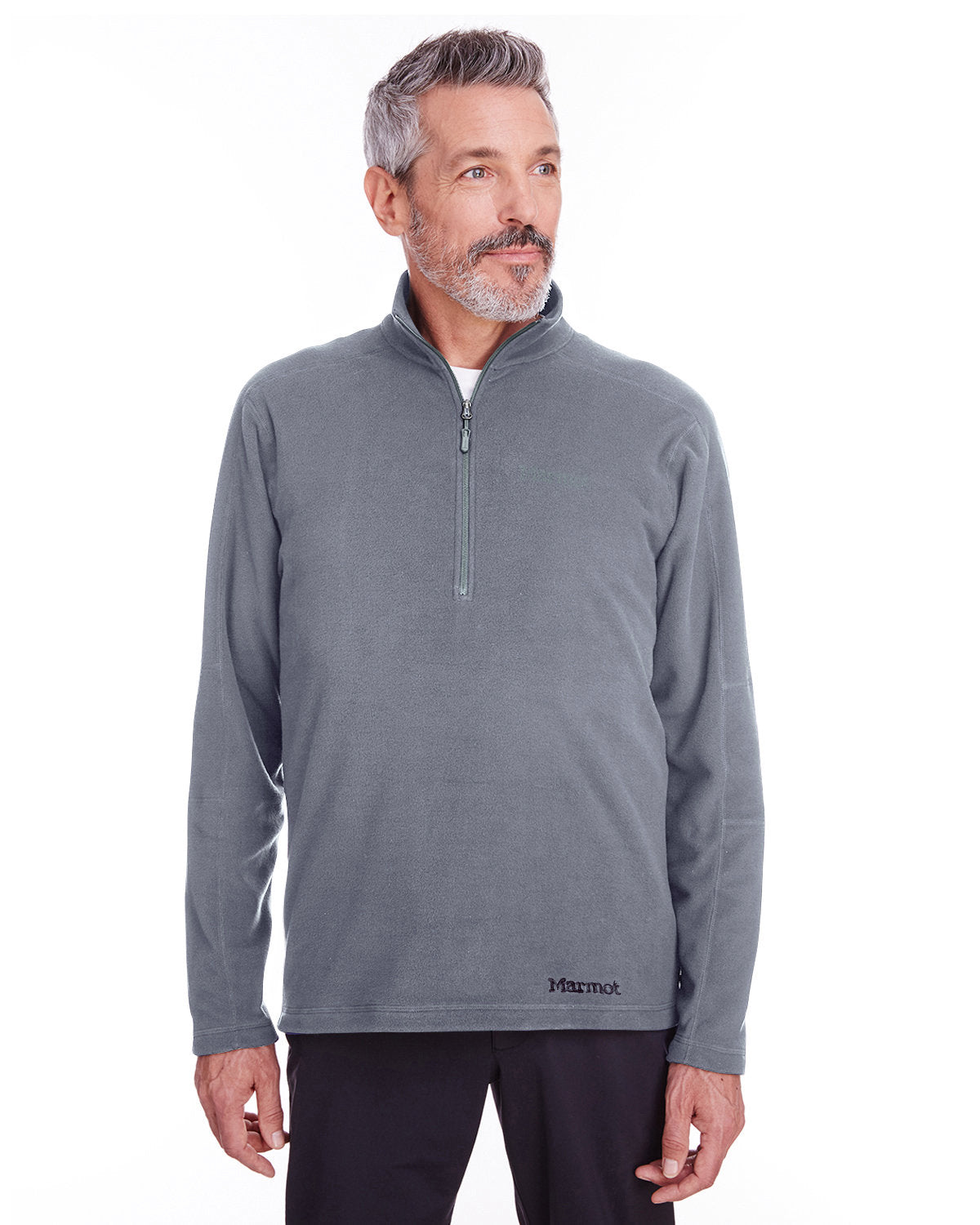  Marmot Rocklin Fleece Half-Zip-Men's Layering-Marmot-Steel Onyx-S-Thread Logic