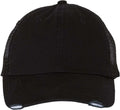 Mega Cap Frayed-Bill Twill Cap