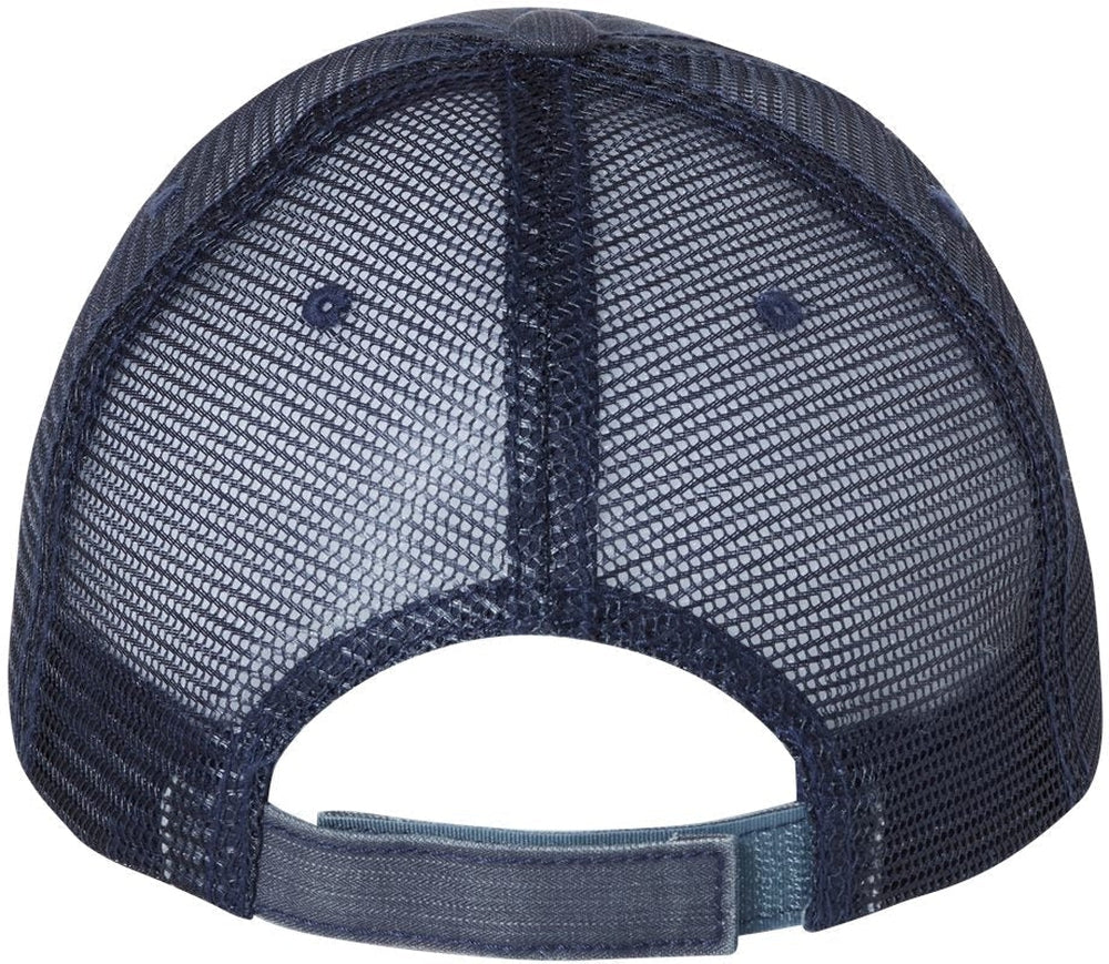 no-logo Mega Cap Herringbone Trucker Cap-Caps-Mega Cap-Thread Logic 