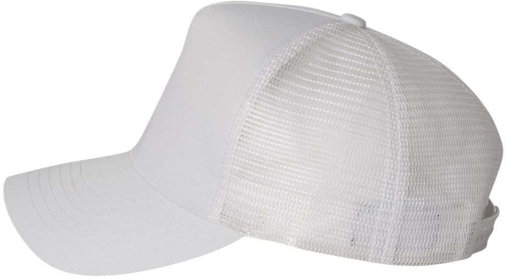 no-logo Mega Cap Recycled PET Mesh-Back Trucker Cap-Headwear-Mega Cap-Thread Logic 