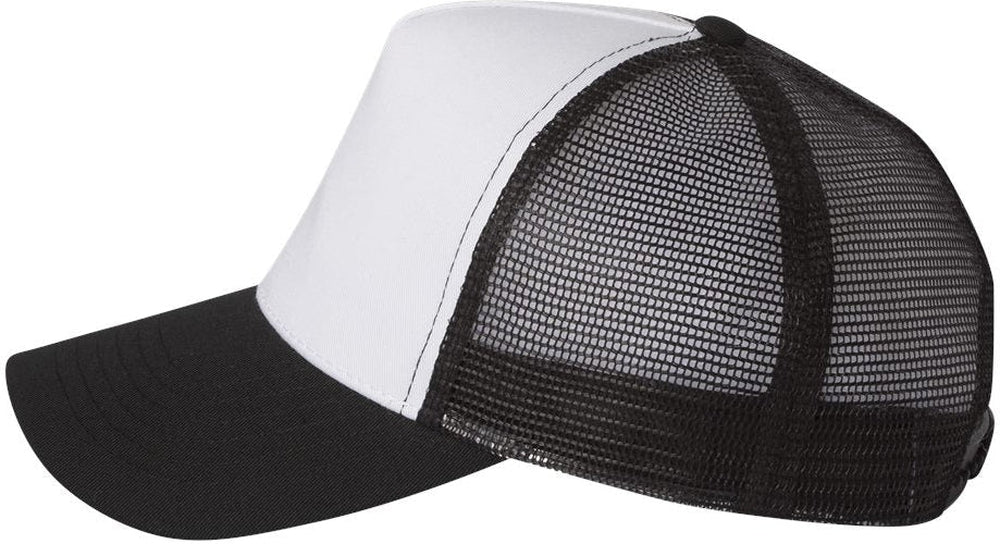 no-logo Mega Cap Recycled PET Mesh-Back Trucker Cap-Headwear-Mega Cap-Thread Logic 