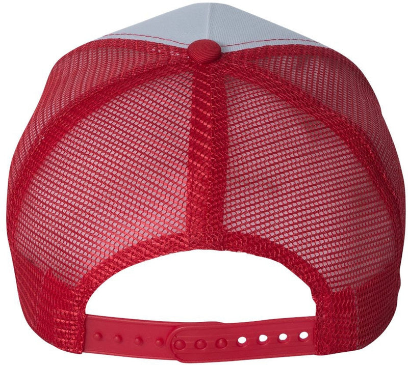 no-logo Mega Cap Recycled PET Mesh-Back Trucker Cap-Headwear-Mega Cap-Thread Logic 