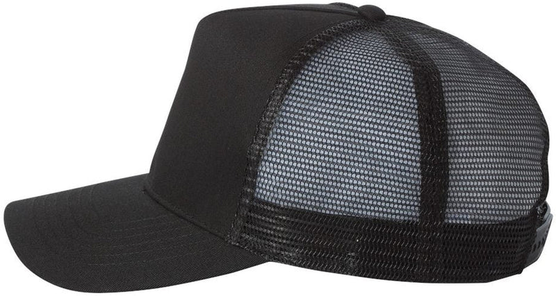 no-logo Mega Cap Recycled PET Mesh-Back Trucker Cap-Headwear-Mega Cap-Thread Logic 