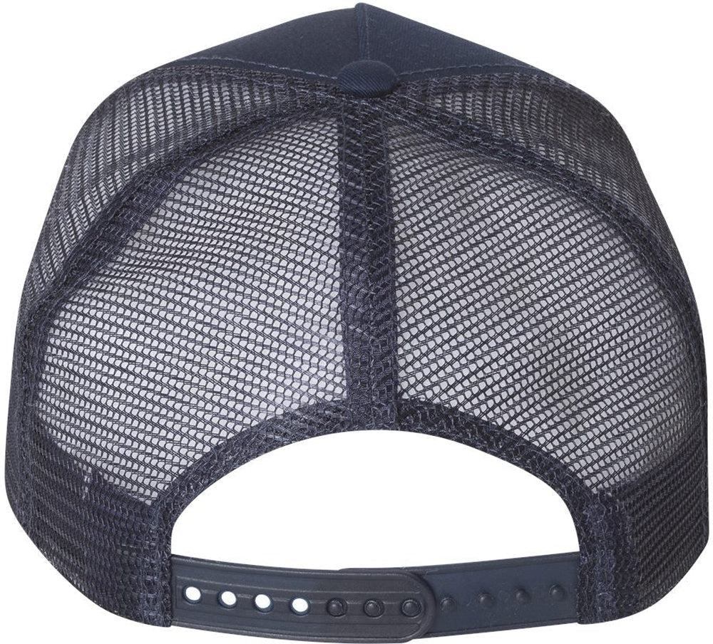 no-logo Mega Cap Recycled PET Mesh-Back Trucker Cap-Headwear-Mega Cap-Thread Logic 