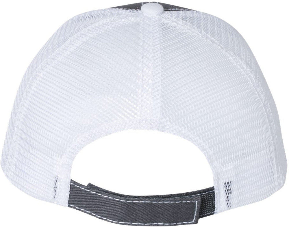 no-logo Mega Cap Twill Front Trucker Cap-Caps-Mega Cap-Thread Logic 