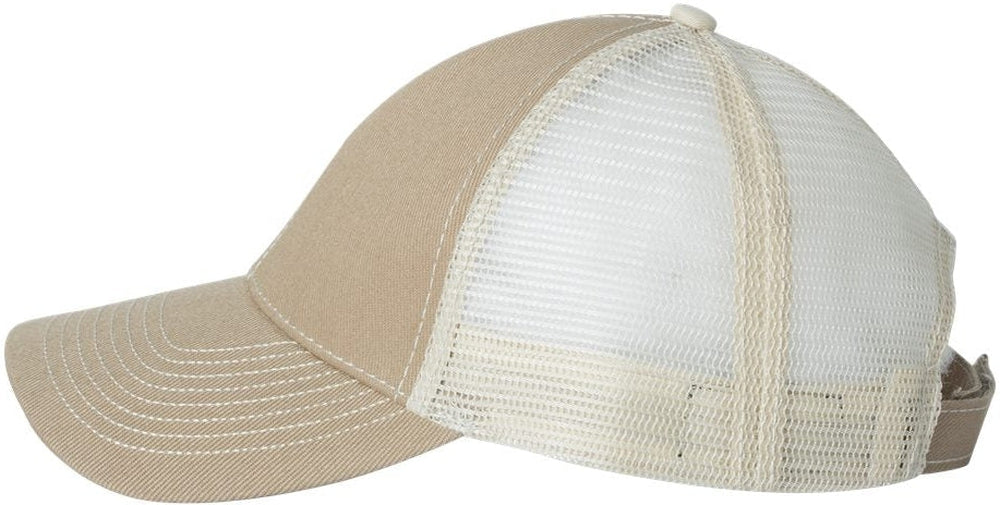 no-logo Mega Cap Twill Front Trucker Cap-Caps-Mega Cap-Thread Logic 