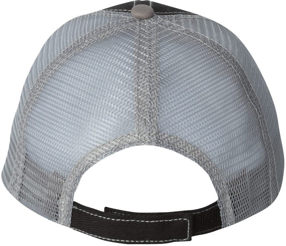 no-logo Mega Cap Twill Front Trucker Cap-Caps-Mega Cap-Thread Logic 