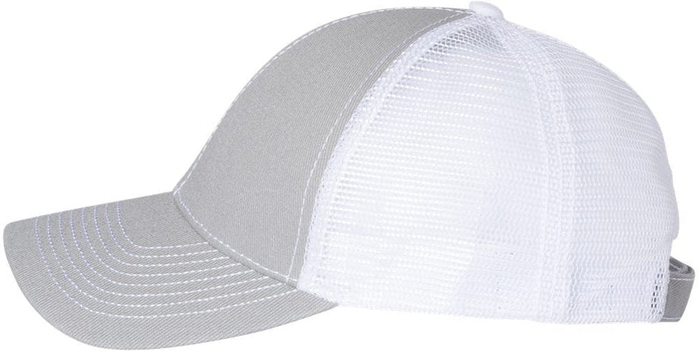 no-logo Mega Cap Twill Front Trucker Cap-Caps-Mega Cap-Thread Logic 