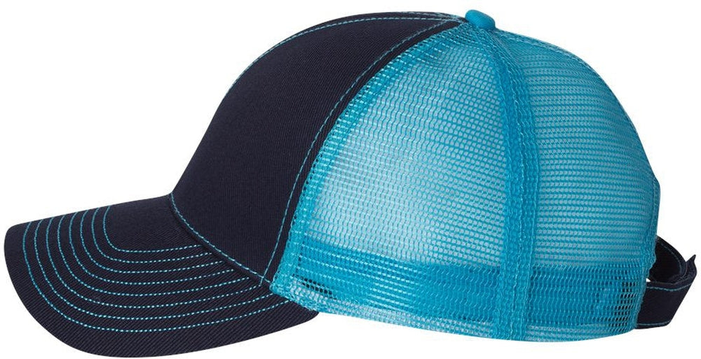 no-logo Mega Cap Twill Front Trucker Cap-Caps-Mega Cap-Thread Logic 