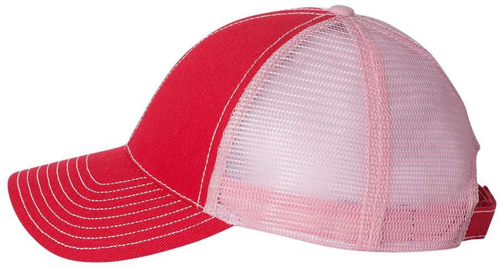 no-logo Mega Cap Twill Front Trucker Cap-Caps-Mega Cap-Thread Logic 
