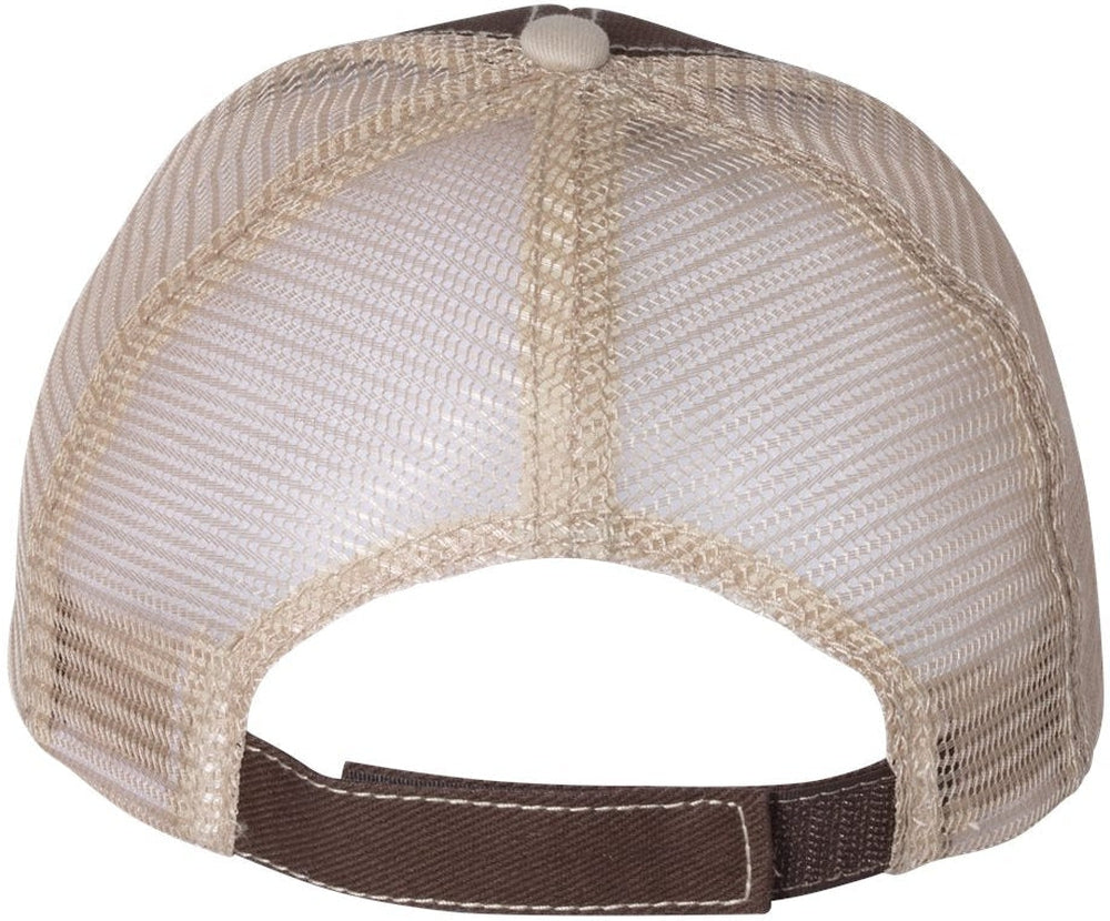 no-logo Mega Cap Twill Front Trucker Cap-Caps-Mega Cap-Thread Logic 