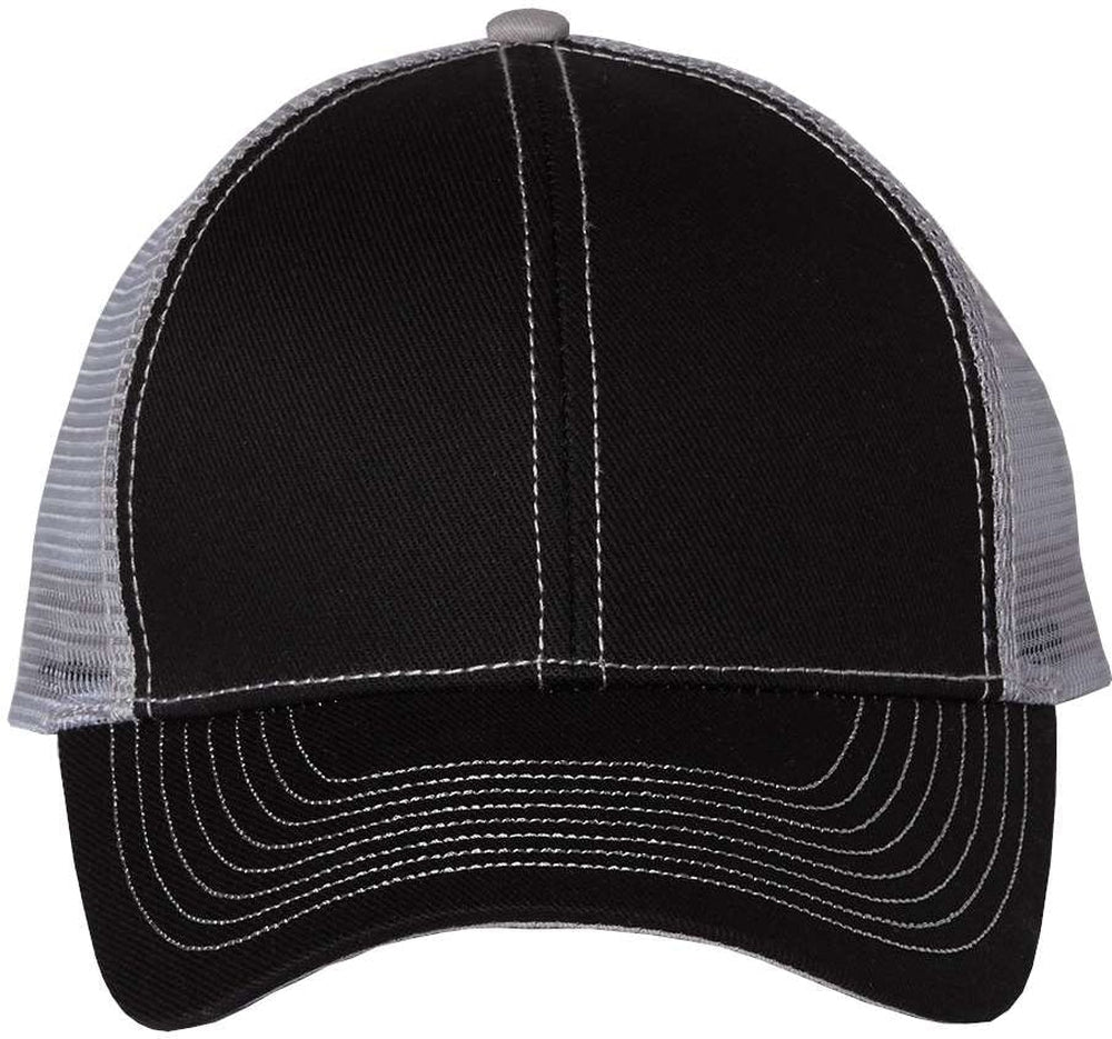 Mega Cap Twill Front Trucker Cap