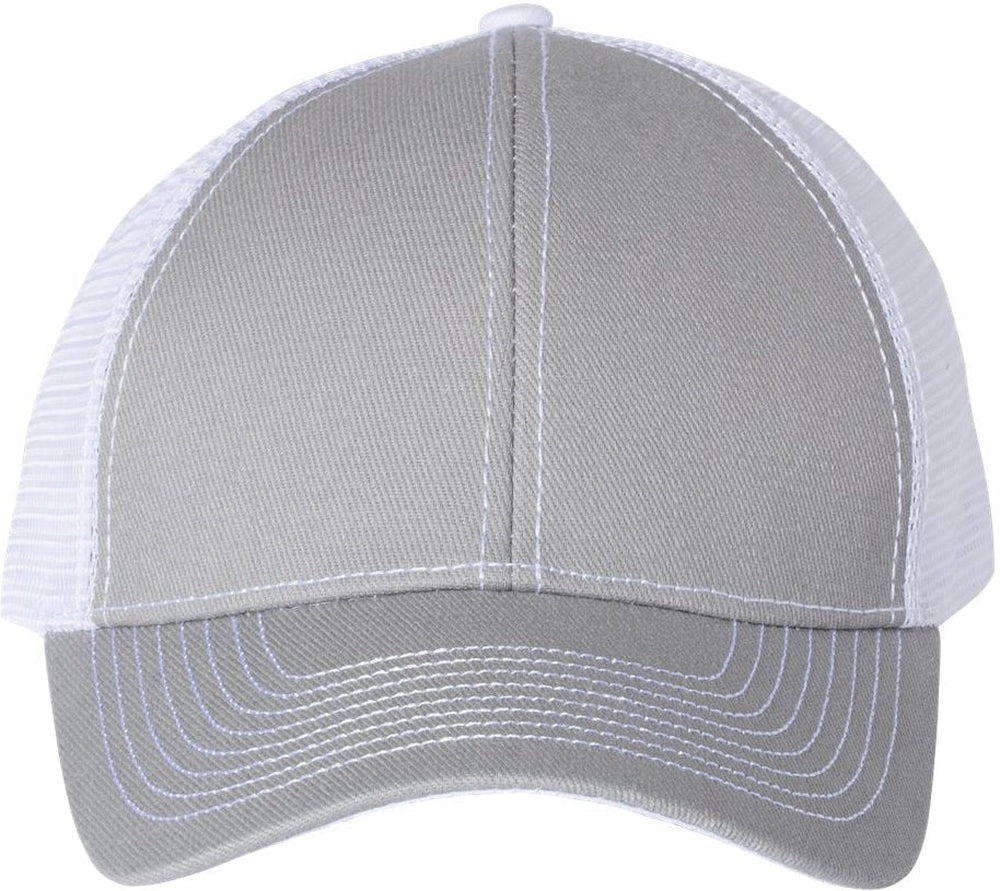 キャップ TYPESERVICE Graphic Mesh Cap Gray Pacific Headwear 106C Heather Trucker Hat | Trucker Hats