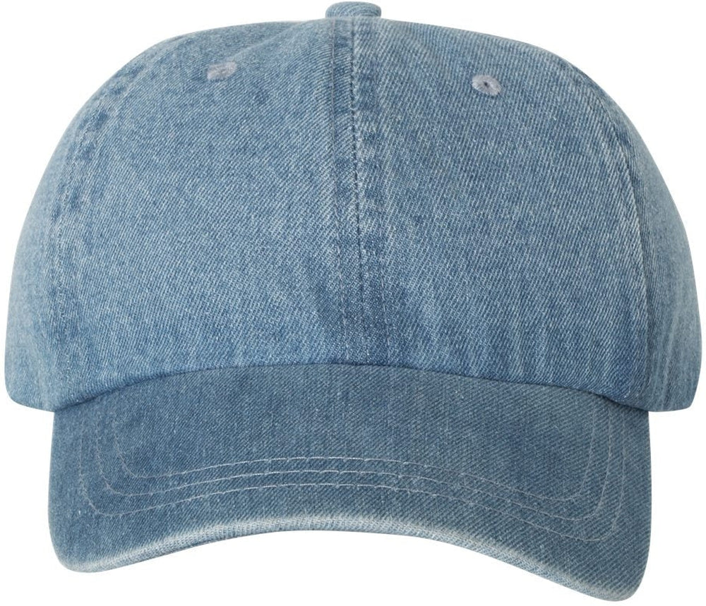 Mega Cap Washed Denim Cap